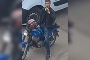 Пьяный мотоциклист ездит по улицам Краснодара и материт прохожих