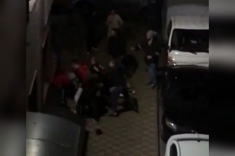 В престижном районе Краснодара произошла массовая драка