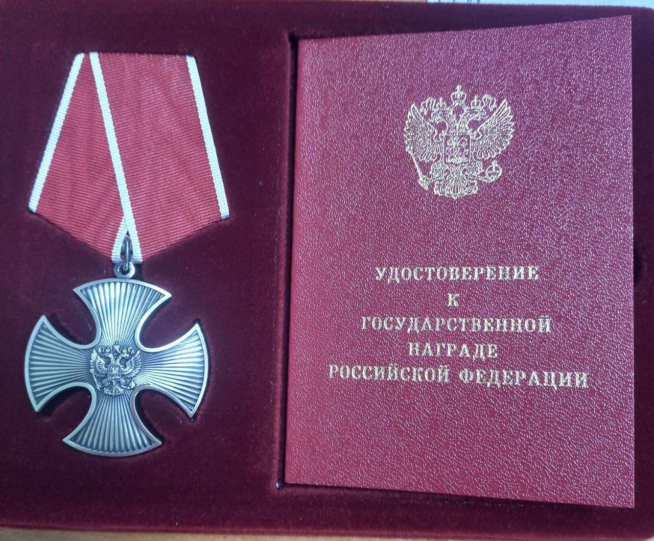 Посмертно Орденом Мужества наградили жителя Туапсинского района Николая Пискарева