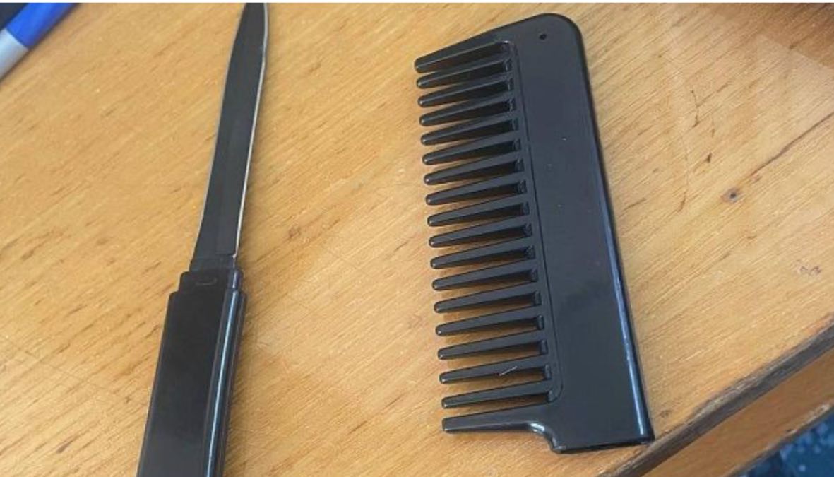 Расчёска-заточка