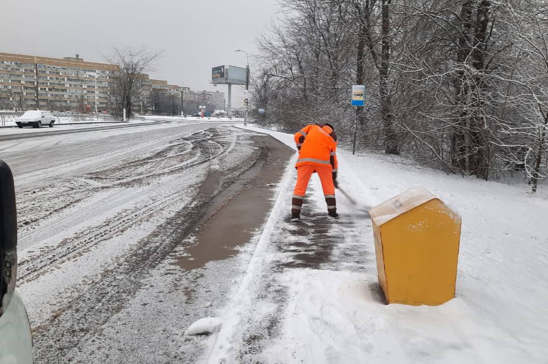 Снег в Краснодаре