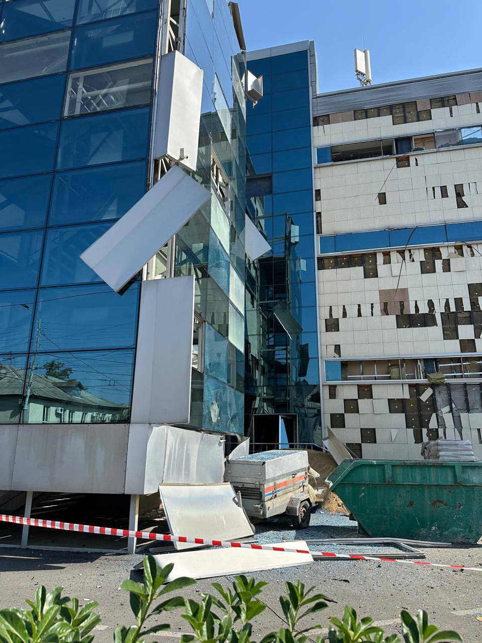 Повреждён ТРК в Краснодаре