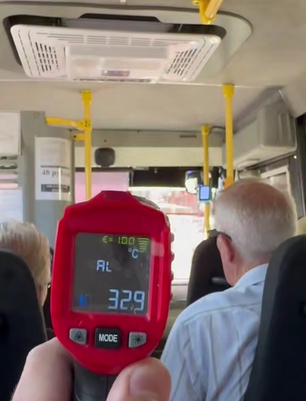 Нет кондиционеров в транспорте Новороссийска