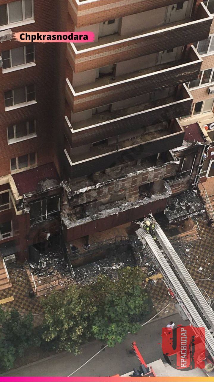 Из ЖК «Панорама» в Краснодаре во время пожара эвакуировали 85 человек