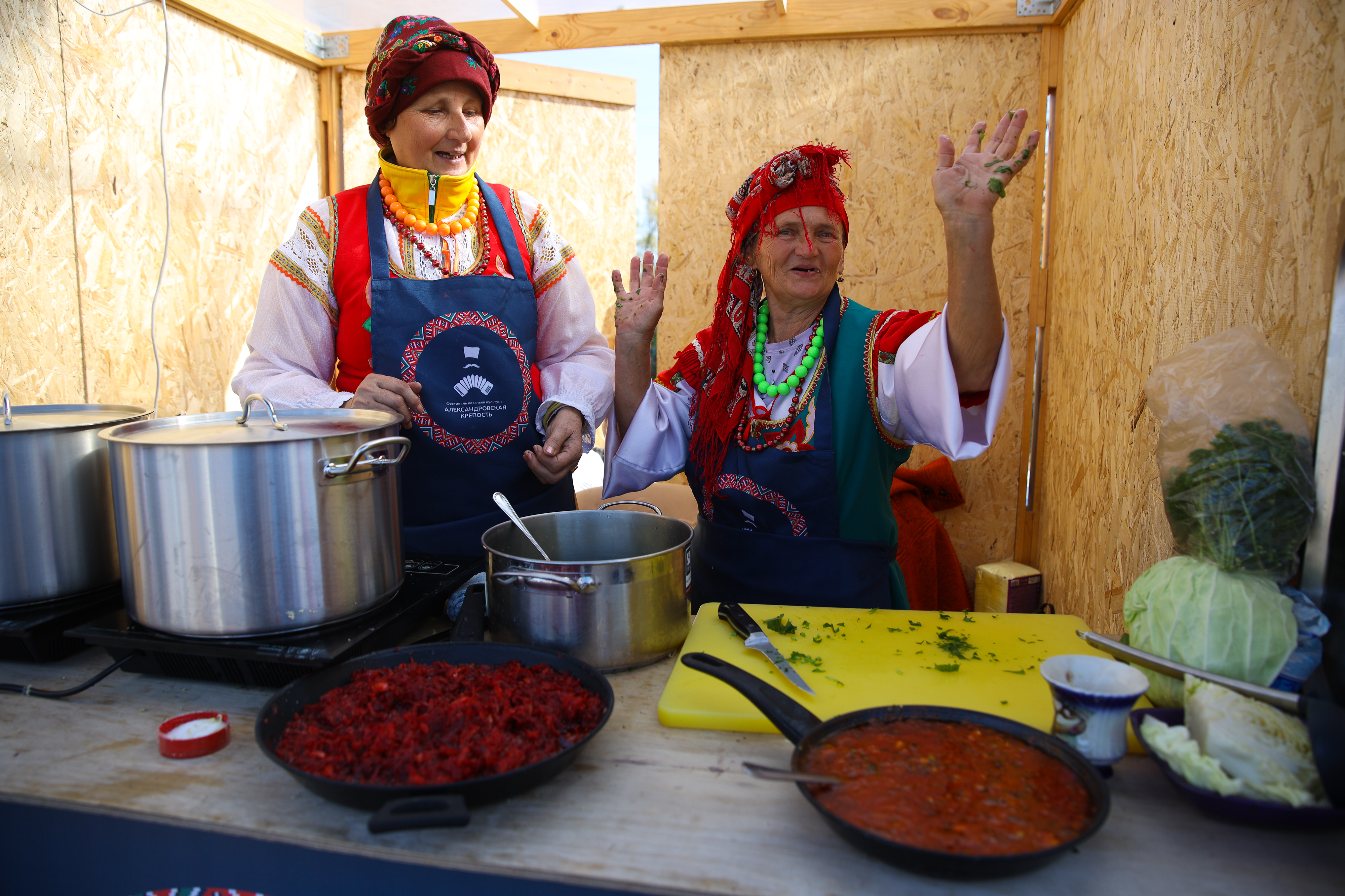 На Кубани прошел масштабный фестиваль казачьей культуры «Александровская крепость» ВИДЕО