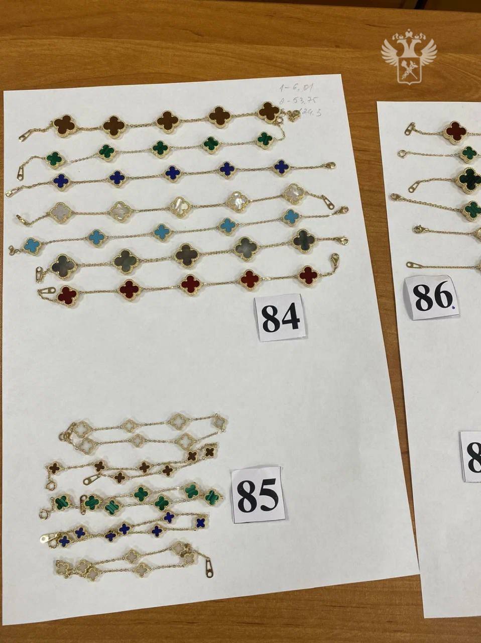 В бандаже контрабандистка привезла в Сочи 1600 золотых изделий