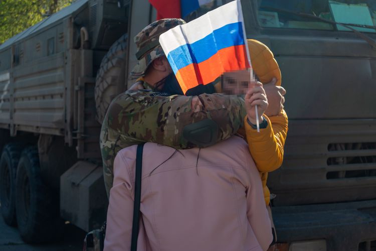 В Краснодар вернулись росгвардейцы - участники спецоперации на Украине ВИДЕО