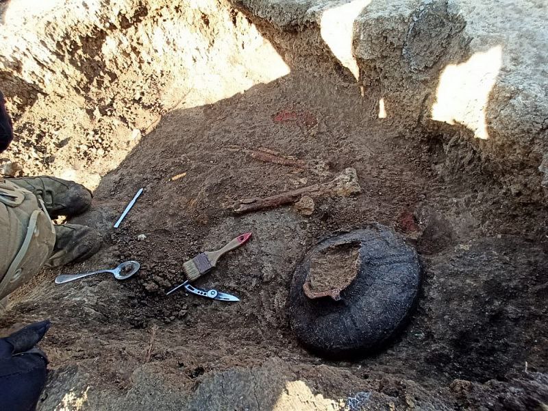 В Краснодаре при строительстве парка обнаружили 47 древних захоронений