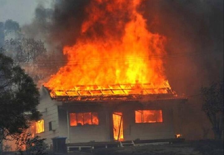 При пожаре в Краснодарском крае погибли два человека 