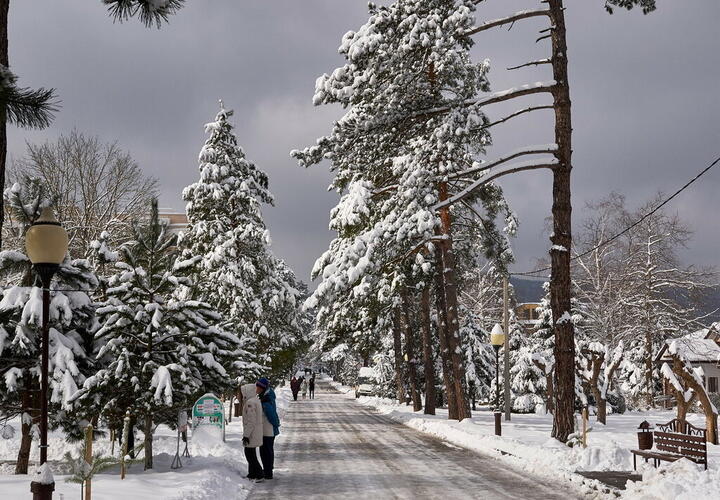 В Горячем Ключе школьники переведены на дистанционное обучение из-за снегопада