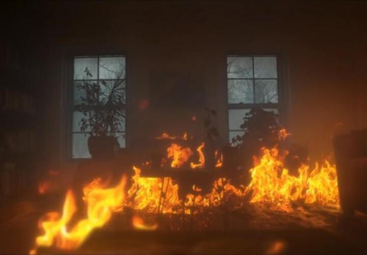 В Анапе при пожаре в квартире многоэтажки погиб человек