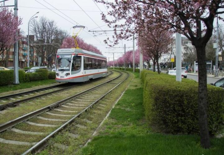 В Краснодаре сегодня вечером изменятся маршруты движения ряда трамваев