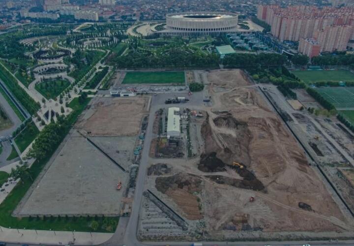 На месте стадиона академии ФК «Краснодар» будут цвести сады