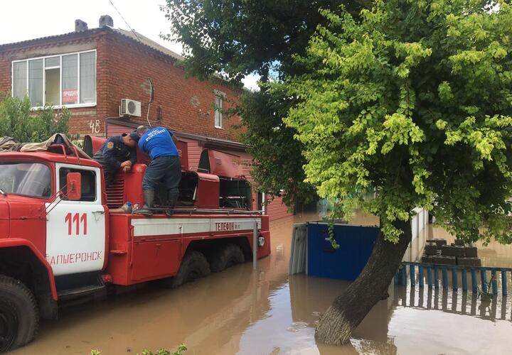 В МЧС рассказали о затопленных населенных пунктах Кубани