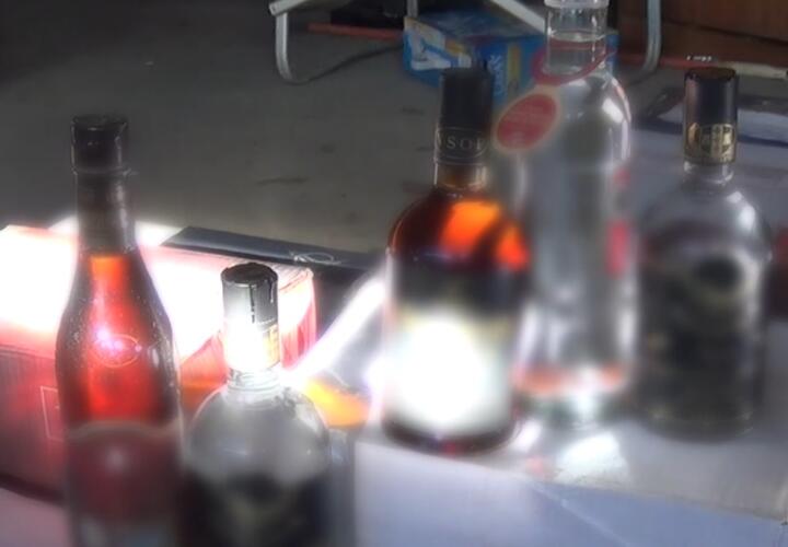 Две тонны паленого алкоголя обнаружили на Кубани