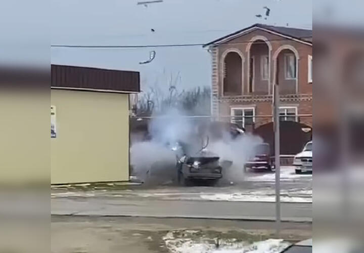 Стали известны подробности взрыва автомобиля на Кубани