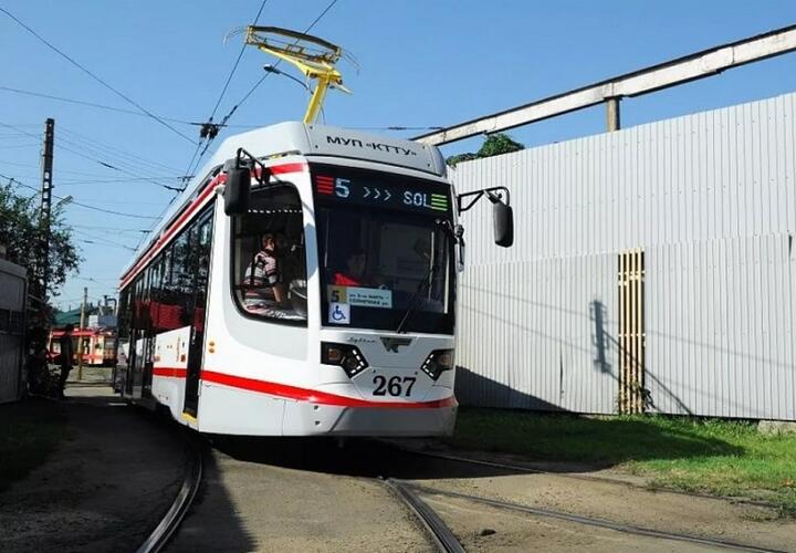 В Краснодаре у трамваев №5 и №8 временно изменятся маршруты движения
