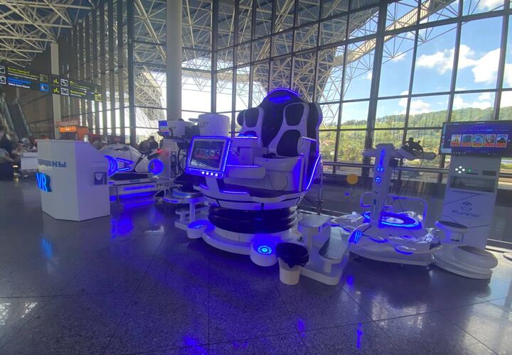В аэропорту Сочи появилась зона виртуальной реальности