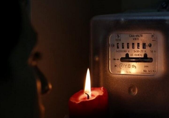 Массовое отключение электричества в Краснодаре