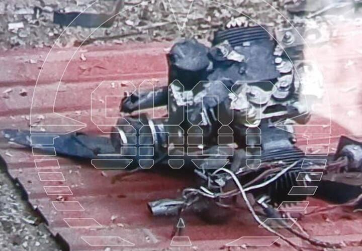 В сети появились фото дрона, рухнувшего в Краснодаре  