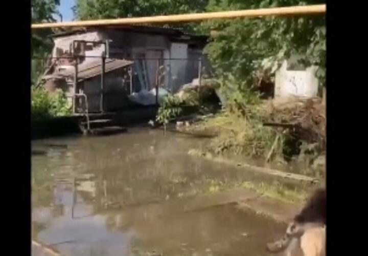 Град и ливень: в Лабинском районе затопило более 100 домов