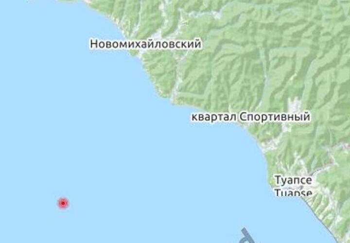 В Туапсинском районе произошло землетрясение магнитудой 3,5
