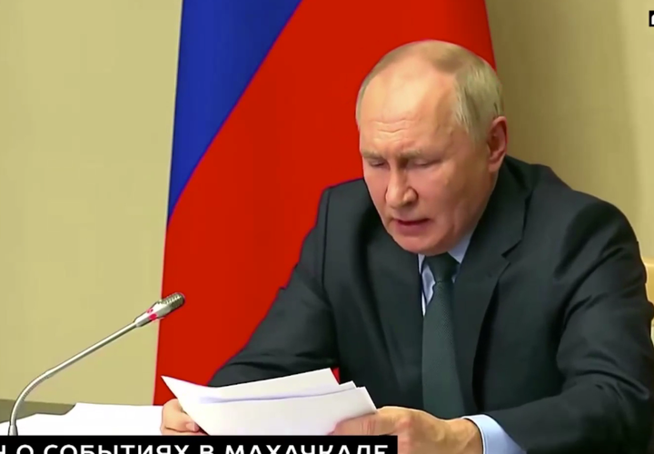 Президент Путин объяснил, кто стоит за организацией беспорядков в Дагестане