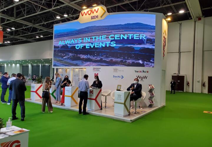 Международный аэропорт Сочи принимает участие в выставке в Дубае