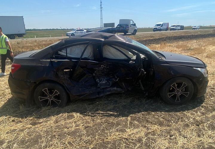 В Краснодарском крае двое детей на дороге получили травмы, их госпитализировали