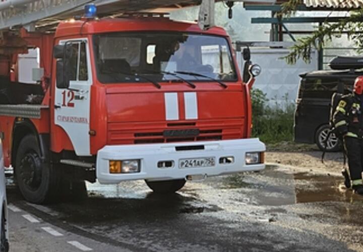  В Сириусе загорелся флагшток в Олимпийском парке