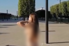 Гуляет голая в парке (184 видео)