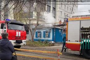 В Краснодаре пожарные тушили частный дом