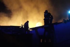 В Динском районе Краснодарского края пожар потушили (ВИДЕО)