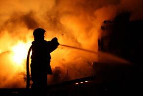 В станице Каневской потушили пожар