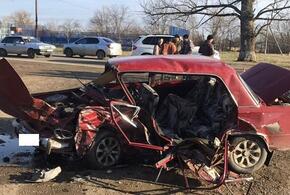 На Кубани в аварии погиб водитель «копейки»
