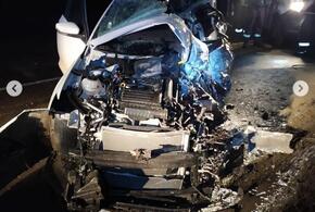 На Кубани в аварии с рейсовым автобусом погиб водитель (ВИДЕО)