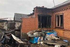 На Кубани в пожаре погиб пенсионер 