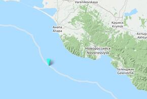 В море между Анапой и Новороссийском произошло землетрясение