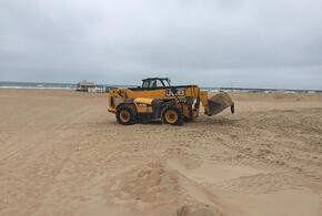 В Анапе уничтожили часть уникальных песчаных дюн