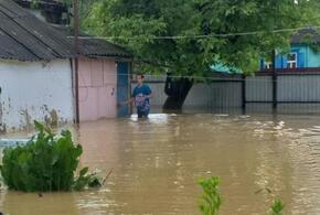 В Адыгее после проливных дождей ввели режим повышенной готовности 