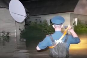 В Краснодарском крае подтопило сотни домов ВИДЕО