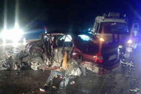 В Краснодарском крае в лобовой аварии погибли два человека