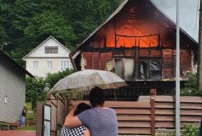 В Сочи сегодня сгорели еще два дома ВИДЕО
