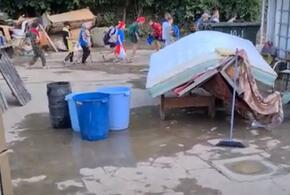 В Туапсинском районе из зоны подтопления не вывезен детский лагерь ВИДЕО
