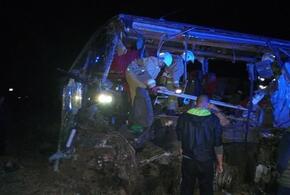 Ребенок и четверо взрослых погибли при столкновении автобуса с зерновозом