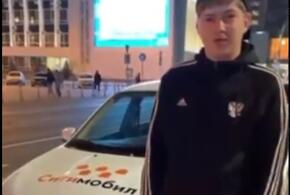 В Краснодаре задержали таксиста за езду по встречке и тротуару ВИДЕО