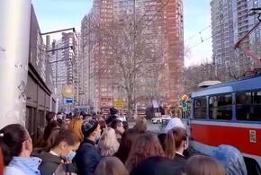 В Краснодаре утром 40 минут стояли трамваи