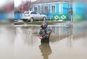 В Горячем Ключе поднимается река, в Темрюкском районе затоплено 20 дворов