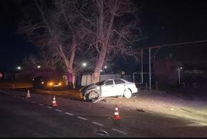 На Кубани водитель иномарки врезался в дерево и погиб