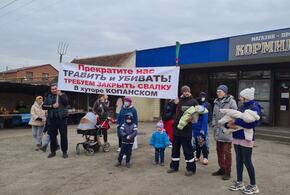 Жителей Краснодара оштрафовали за акцию против свалки в хуторе Копанском